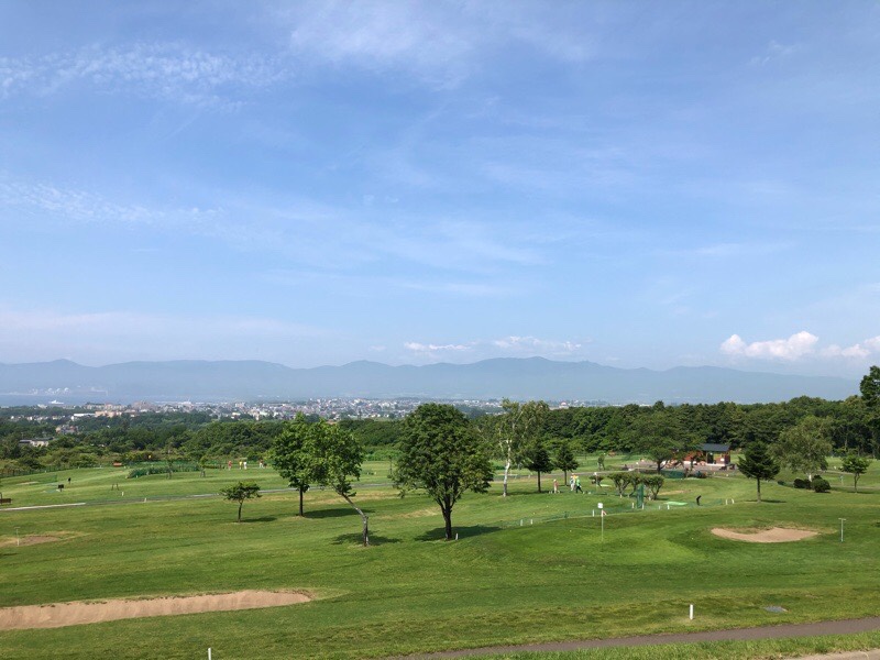 いわないパークゴルフ場と円山展望台へ岩内町の円山エリアを夏のドライブ(^^)