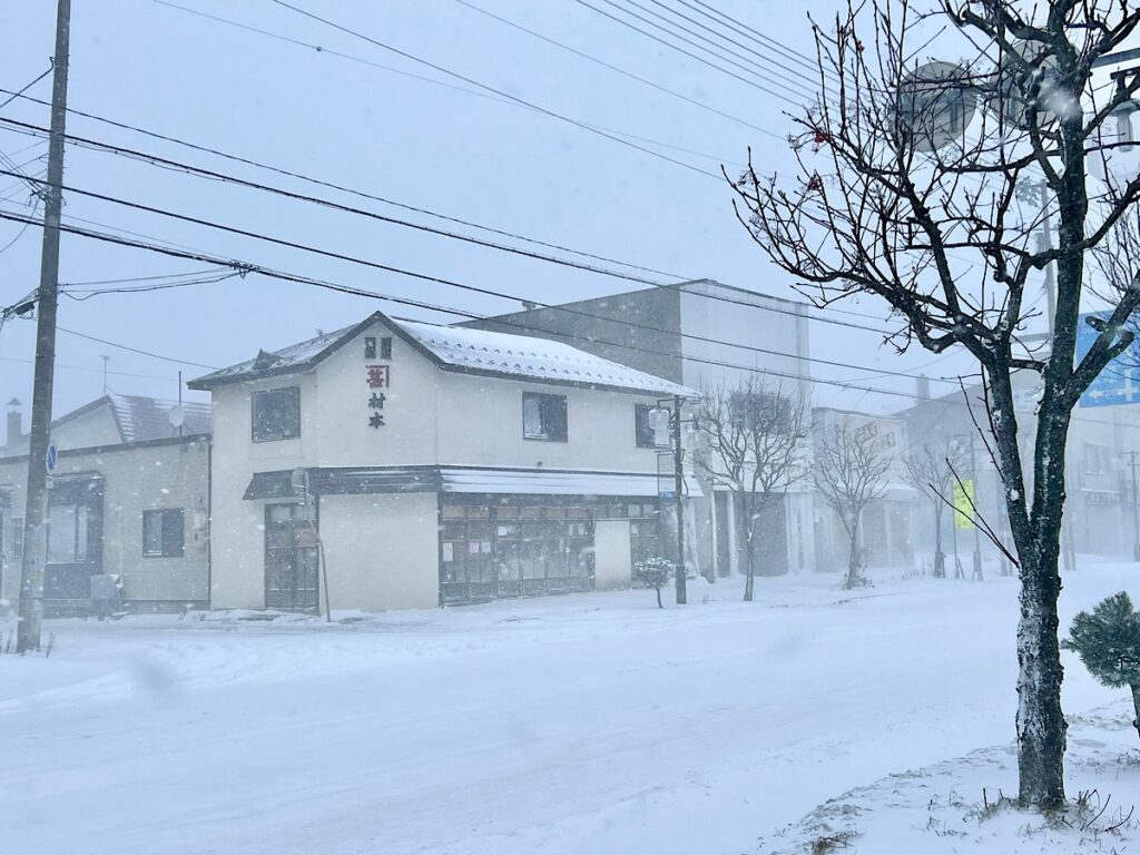 岩内町に本格的な積雪がありました～2023年12月～