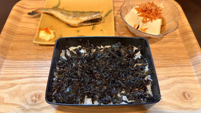 喜酔の岩のり丼